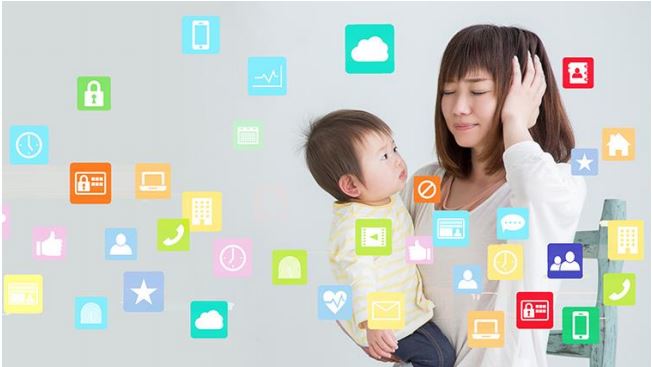 SNS使用と育児中のお母さんの孤独感との関連を見出しました