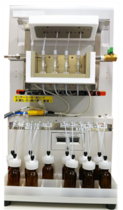血中から目印が付いたDNAを回収する装置