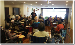 みんなで輪になってドラムを叩こう！ 認知症や虚弱疾患があっても楽しめるプログラムを開発