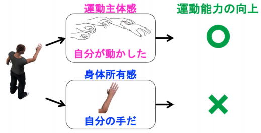 自分の身体ではなく、自分の行為への気付きが、運動能力を向上させる