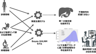 上部胃がんにおける脾門部リンパ節転移を予測する機械学習モデルの開発～ベイズ主義アプローチに基づく臨床的意思決定支援システムを開発～