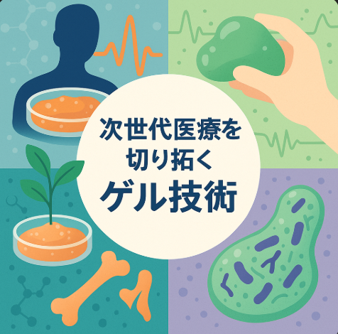 次世代医療を切り拓く最前線の「ゲル技術」トレンド分析:スマート・エシカル・マルチモーダルな未来へ